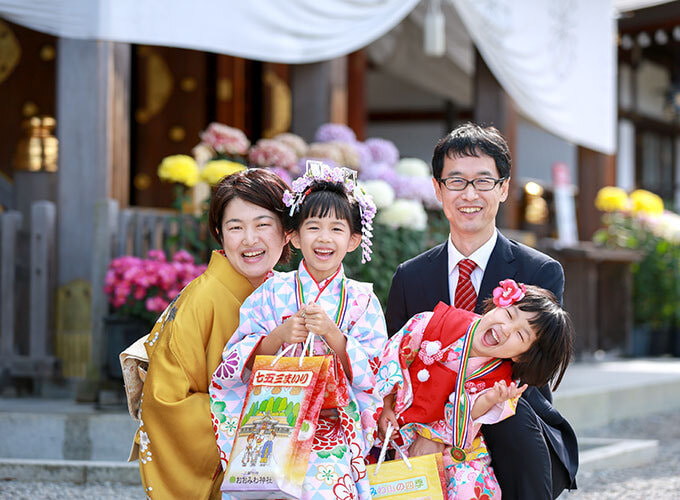 大神神社で七五三出張撮影