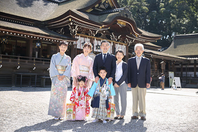 大神神社で七五三出張撮影