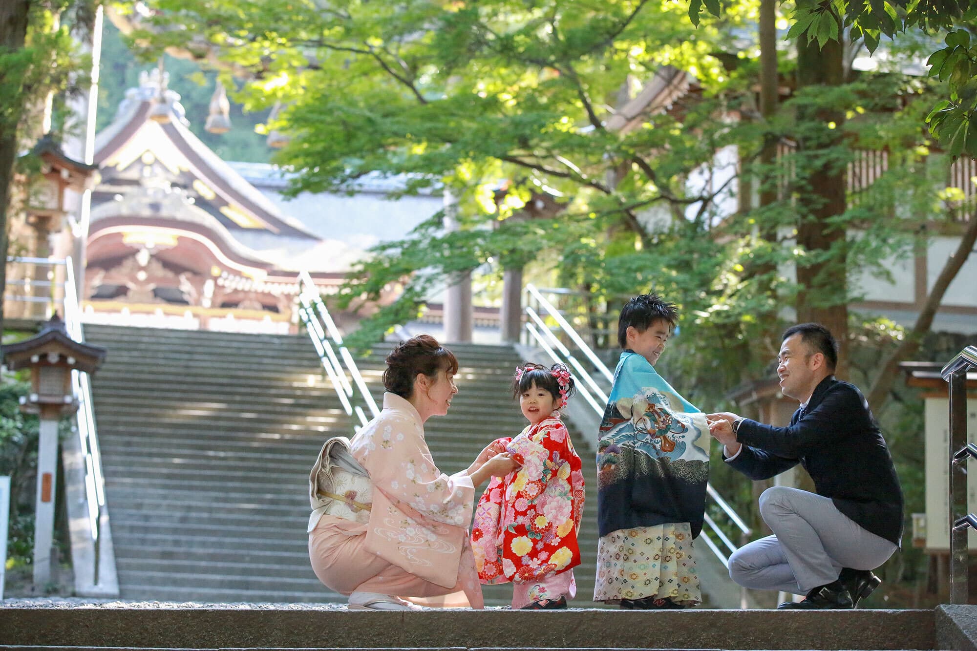 大神神社の七五三出張撮影