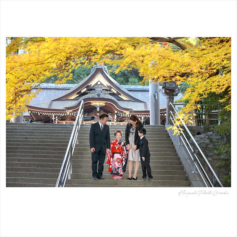 大神神社で七五三出張撮影