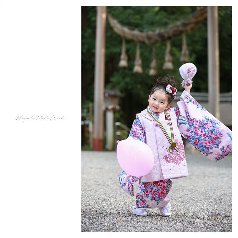 大神神社で七五三出張撮影