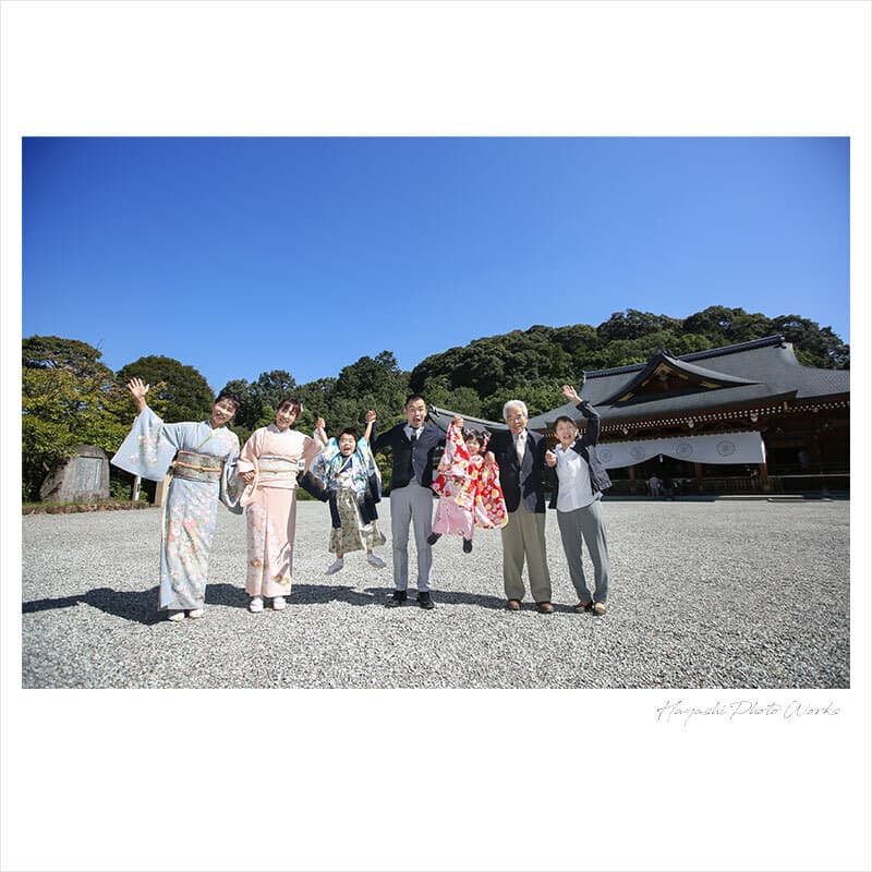 大神神社で七五三出張撮影