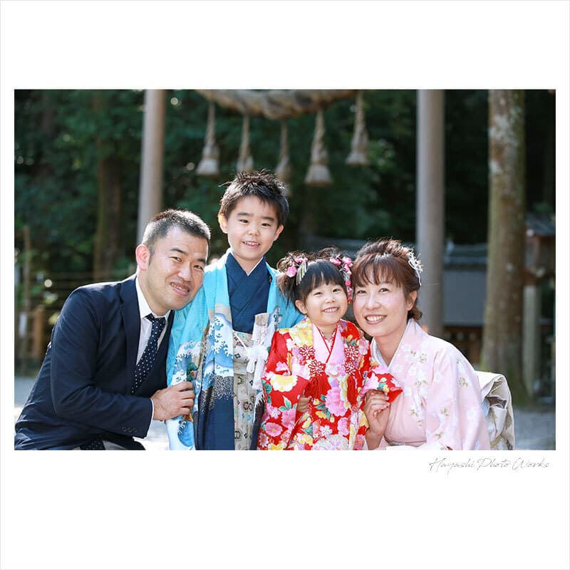 大神神社で七五三出張撮影