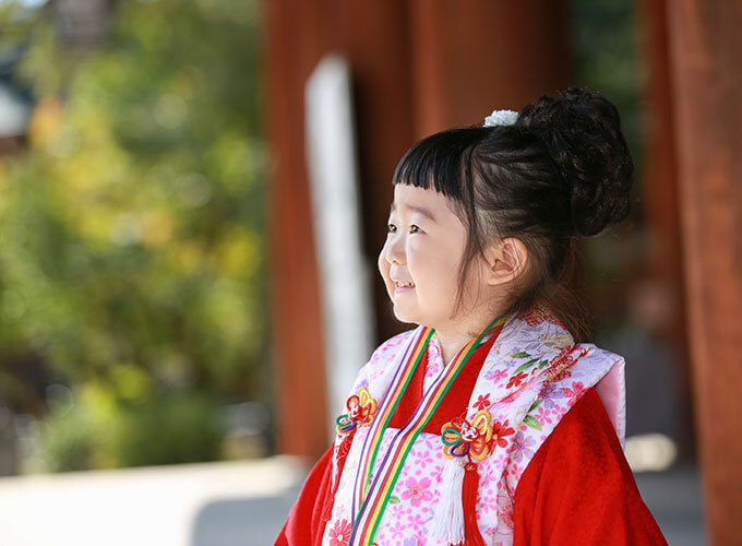 橿原神宮で七五三出張撮影