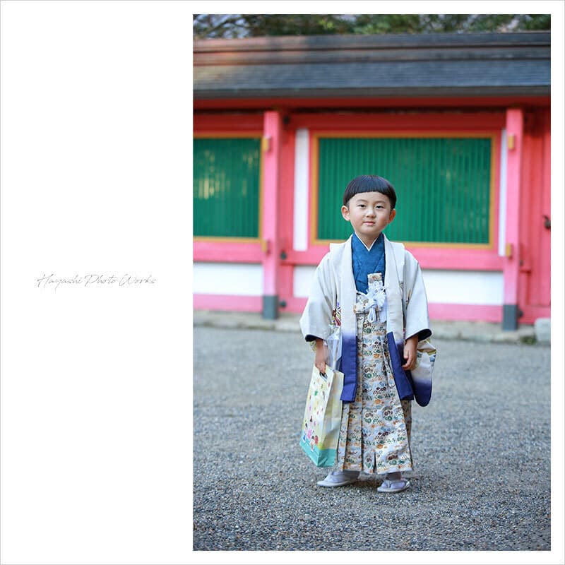 石上神宮で七五三出張撮影