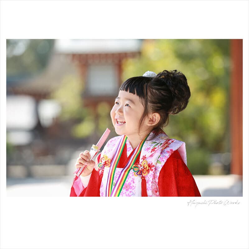 橿原神宮で七五三出張撮影