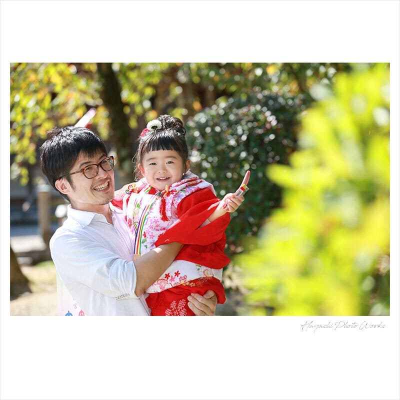 橿原神宮で七五三出張撮影