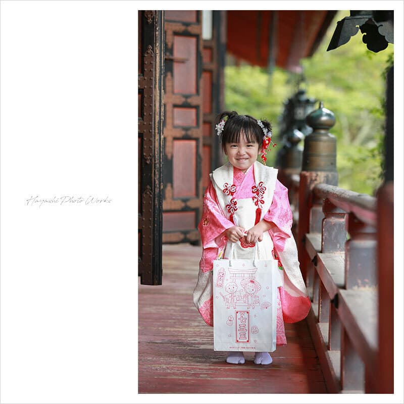 談山神社で七五三出張撮影