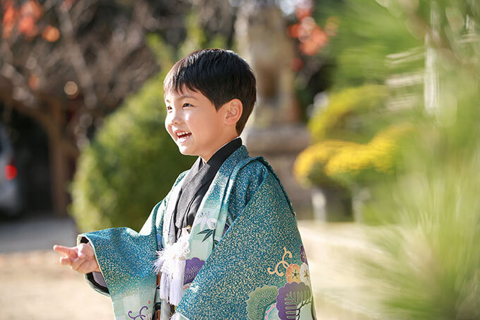 小泉神社で七五三出張撮影