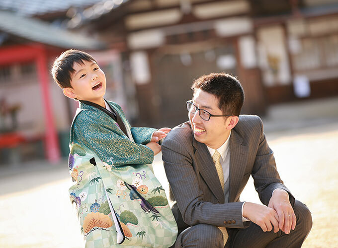 小泉神社で七五三出張撮影