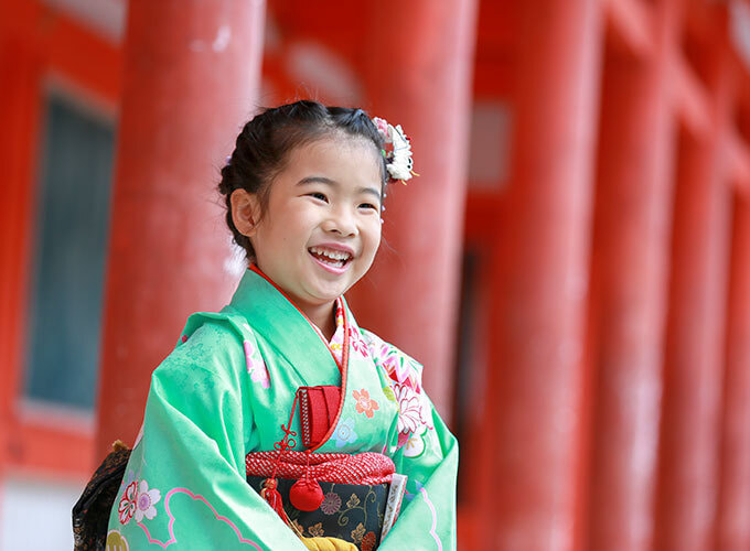 下鴨神社で七五三出張撮影