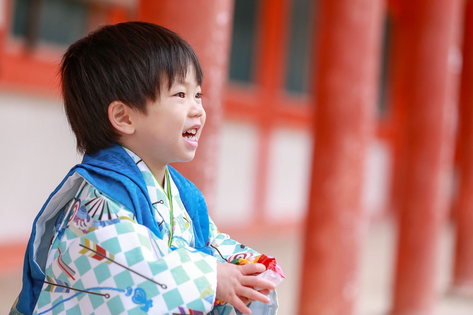 下鴨神社で七五三出張撮影