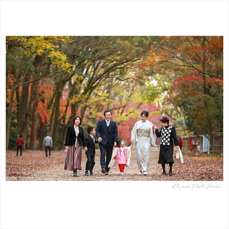 下鴨神社で七五三出張撮影