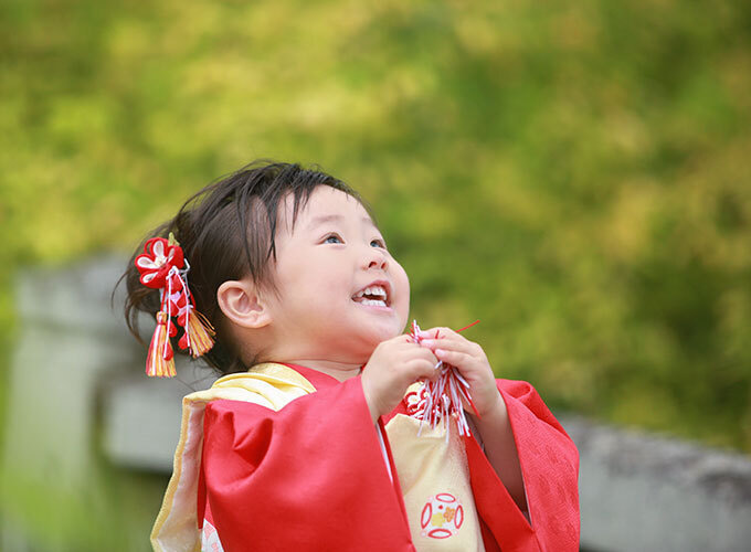 松尾大社で七五三出張撮影