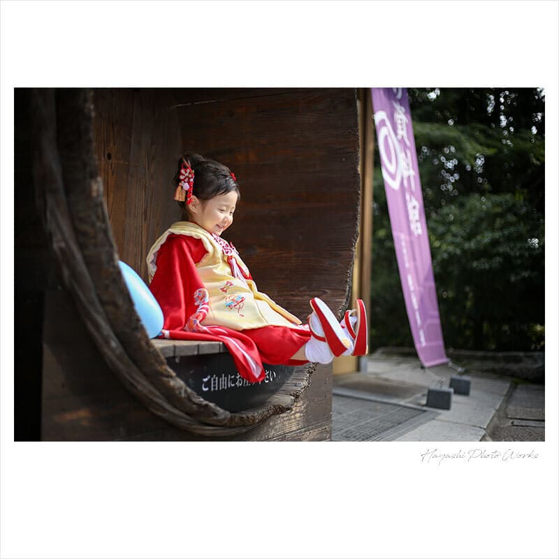 松尾大社の七五三出張撮影