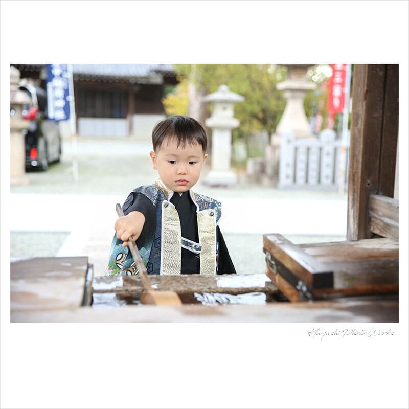 豊中稲荷神社の七五三出張撮影