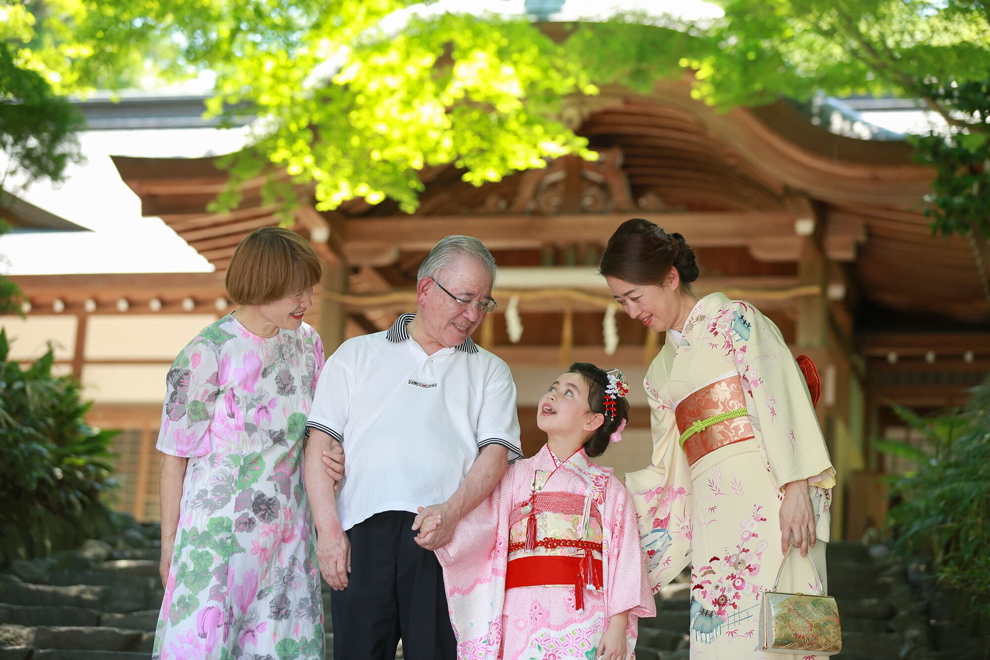 枚岡神社の七五三出張撮影