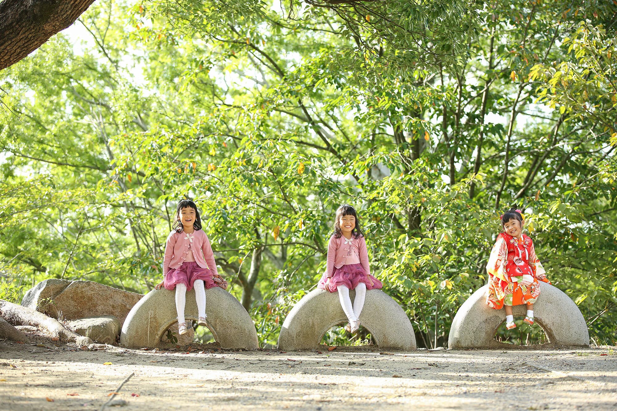 四條畷神社の七五三出張撮影