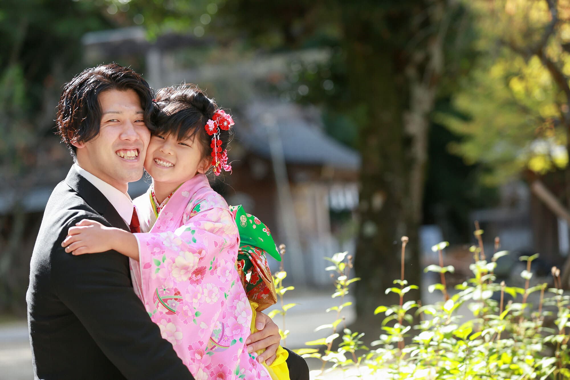 四條畷神社の七五三出張撮影