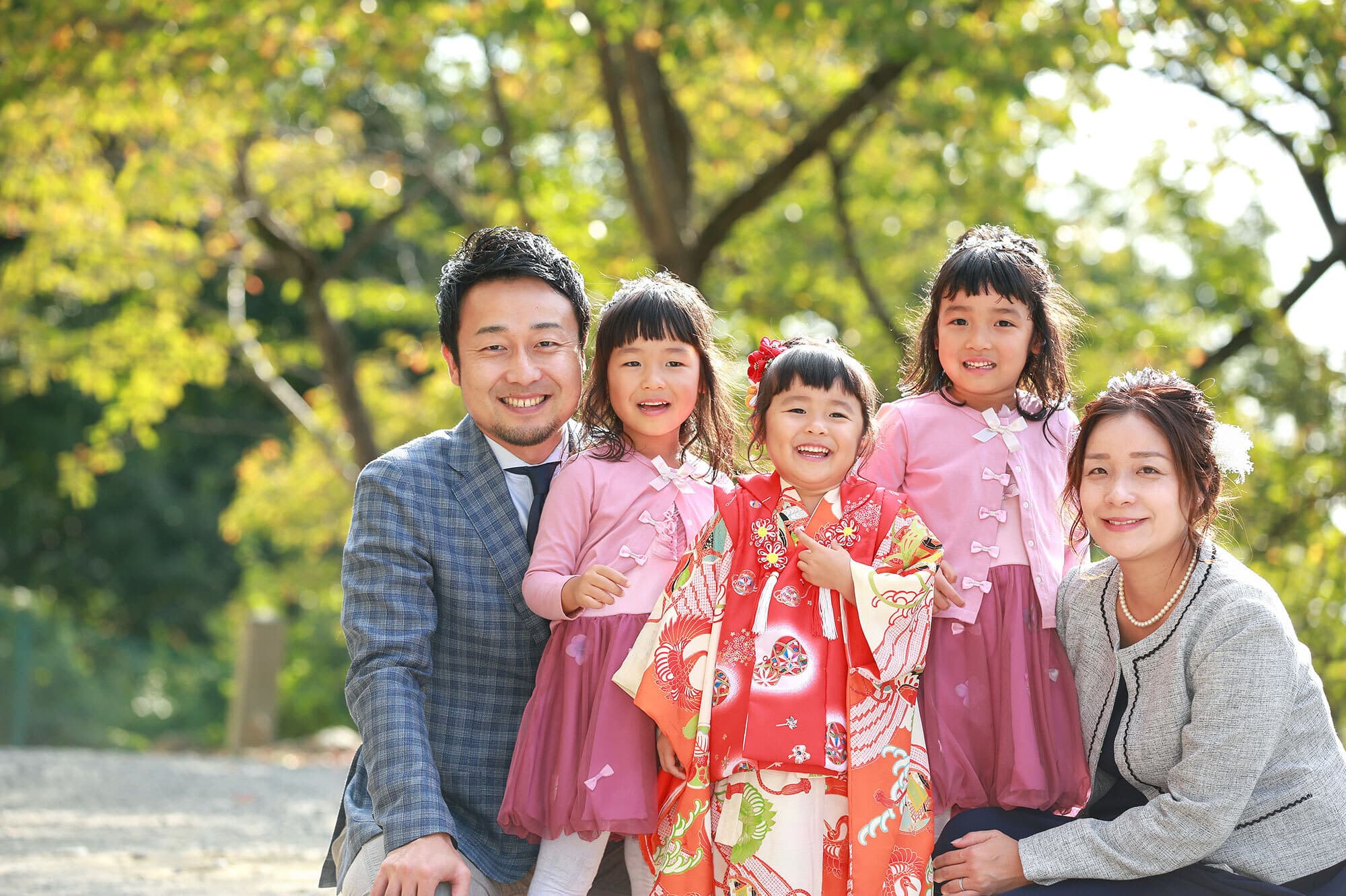 四條畷神社の七五三出張撮影