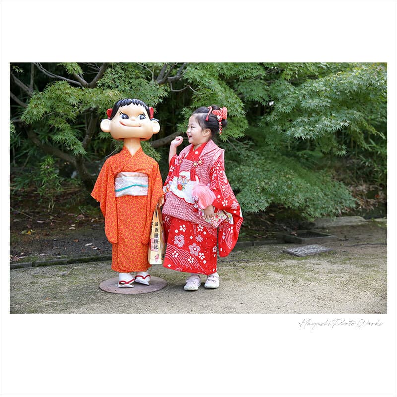 四條畷神社の七五三出張撮影