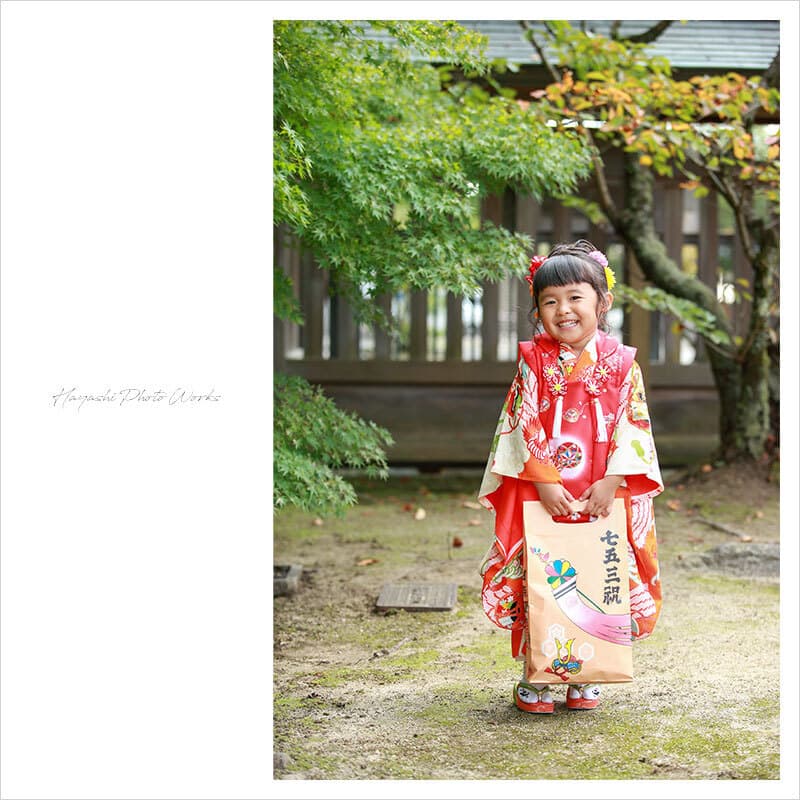 四條畷神社の七五三出張撮影