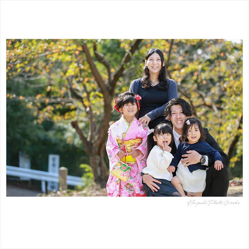 四條畷神社の七五三出張撮影