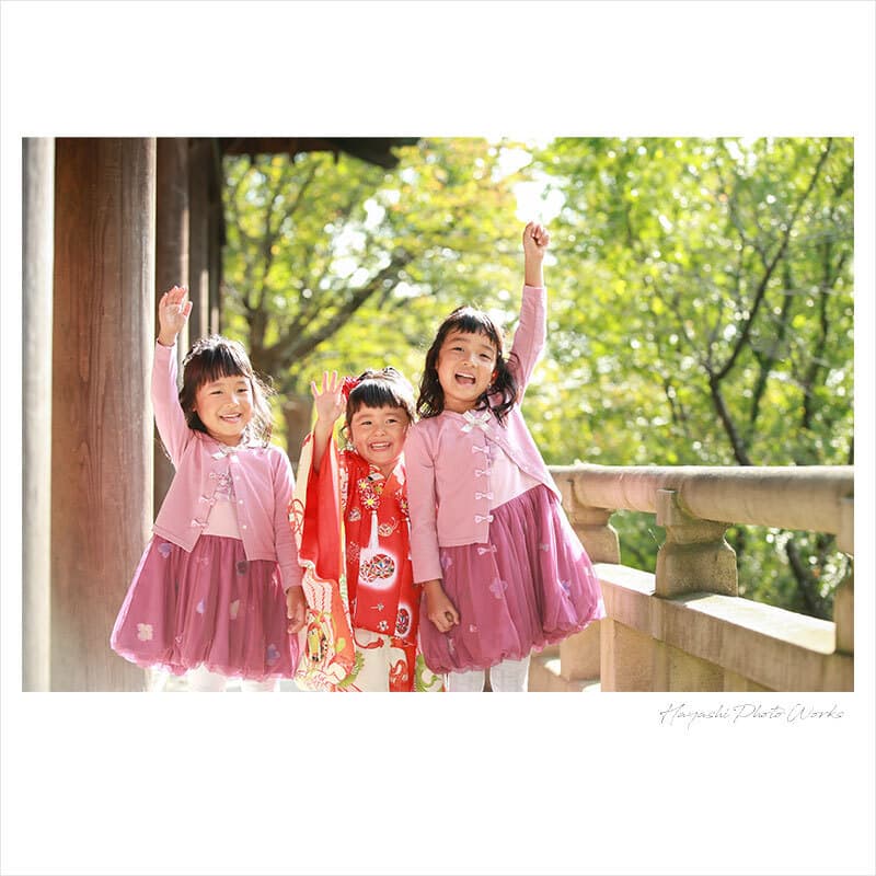 四條畷神社の七五三出張撮影