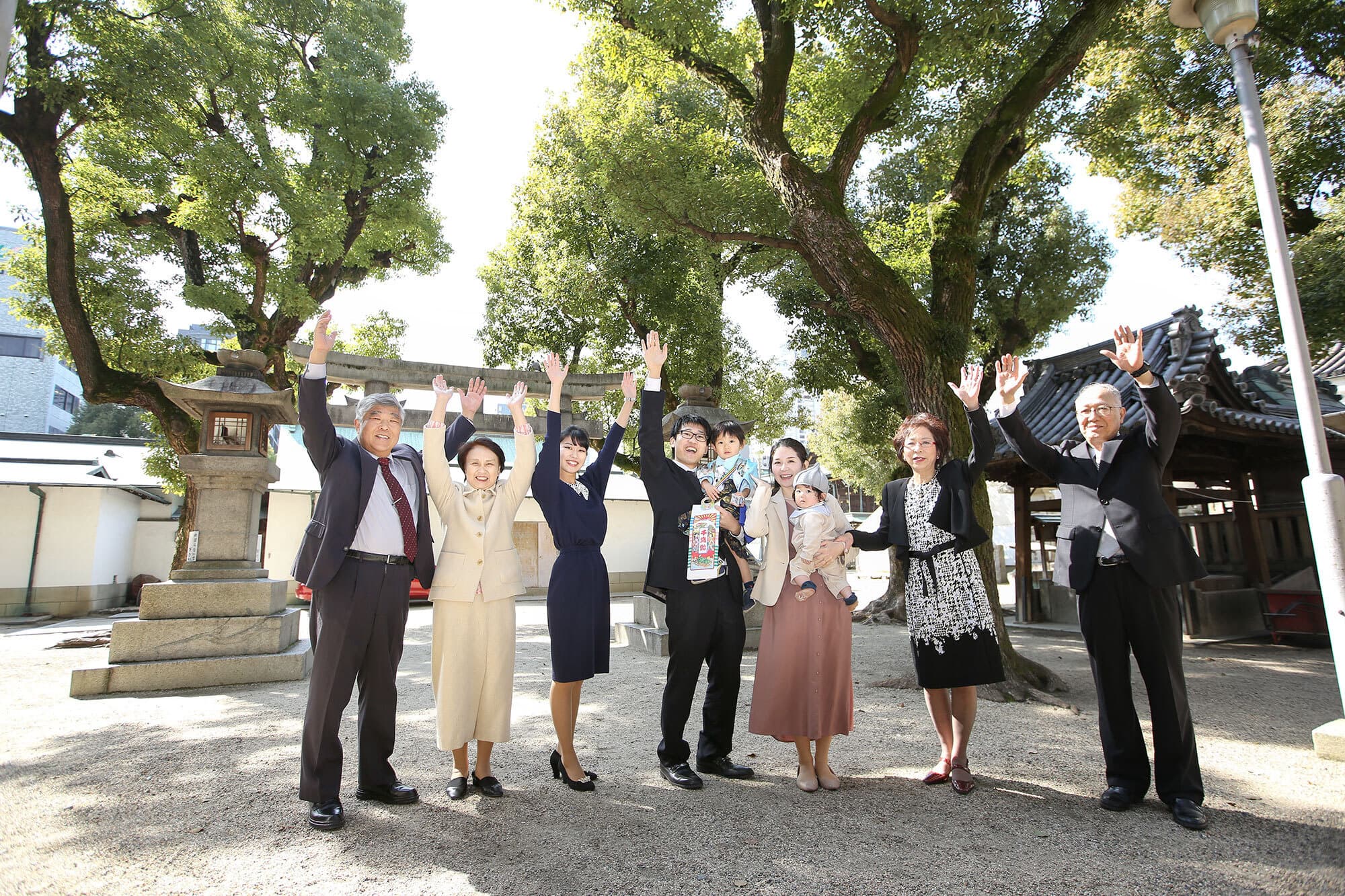 大阪天満宮の七五三出張撮影