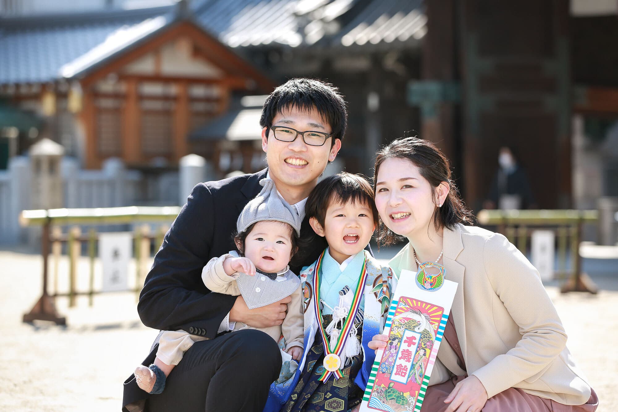 大阪天満宮の七五三出張撮影