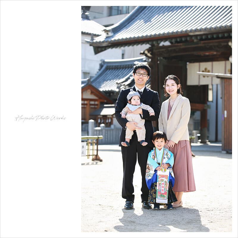 大阪天満宮の七五三出張撮影
