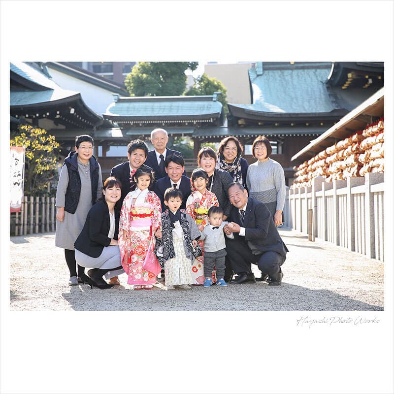 大阪天満宮の七五三出張撮影