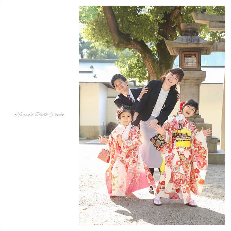 大阪天満宮の七五三出張撮影
