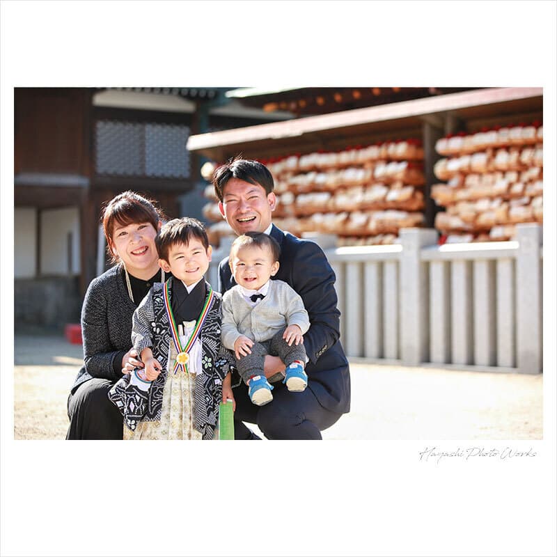 大阪天満宮の七五三出張撮影