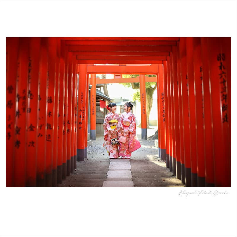 大阪天満宮の七五三出張撮影