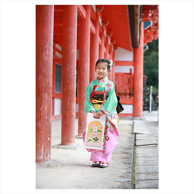 下鴨神社で七五三出張撮影
