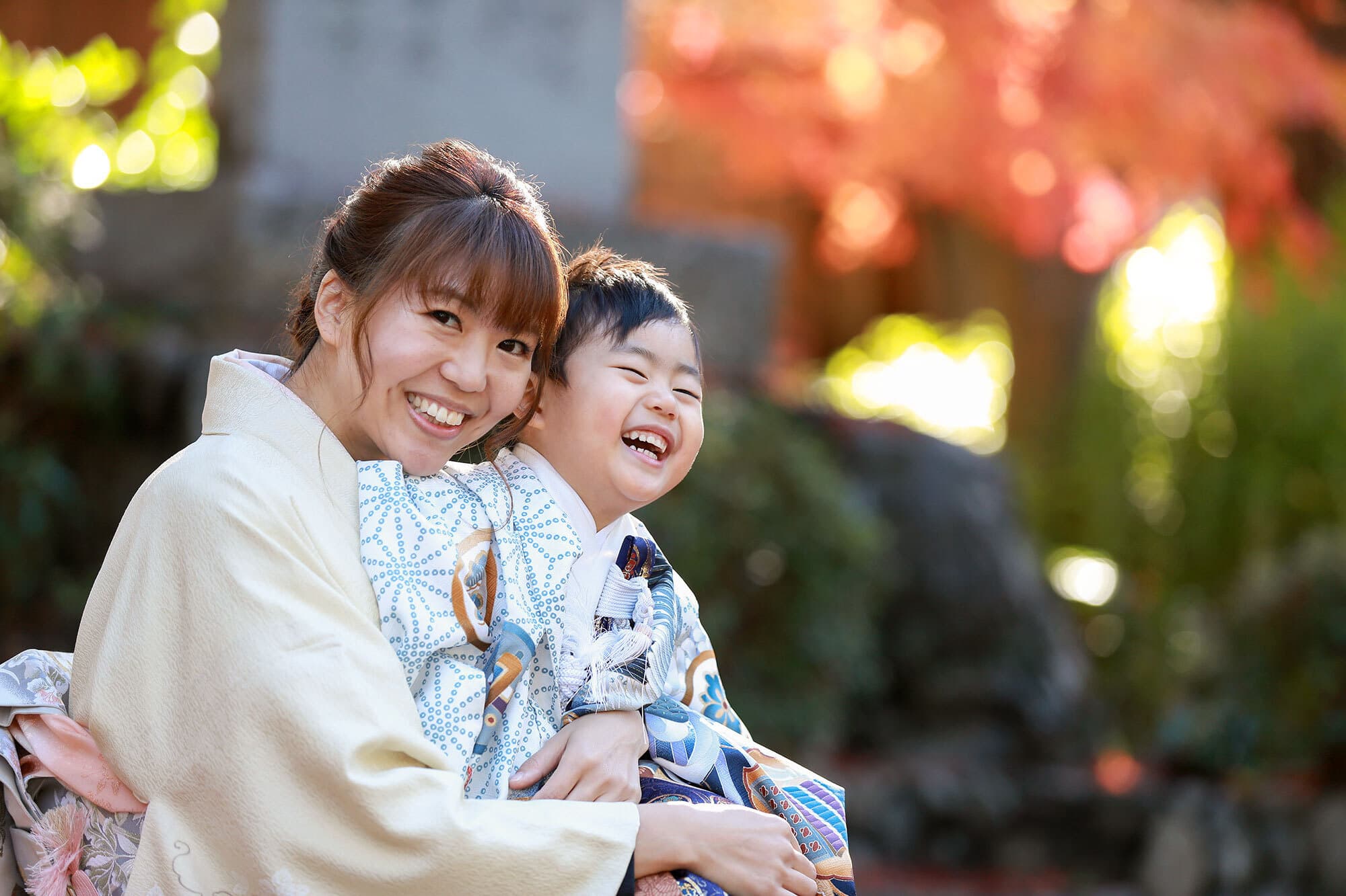 建部大社で七五三出張撮影