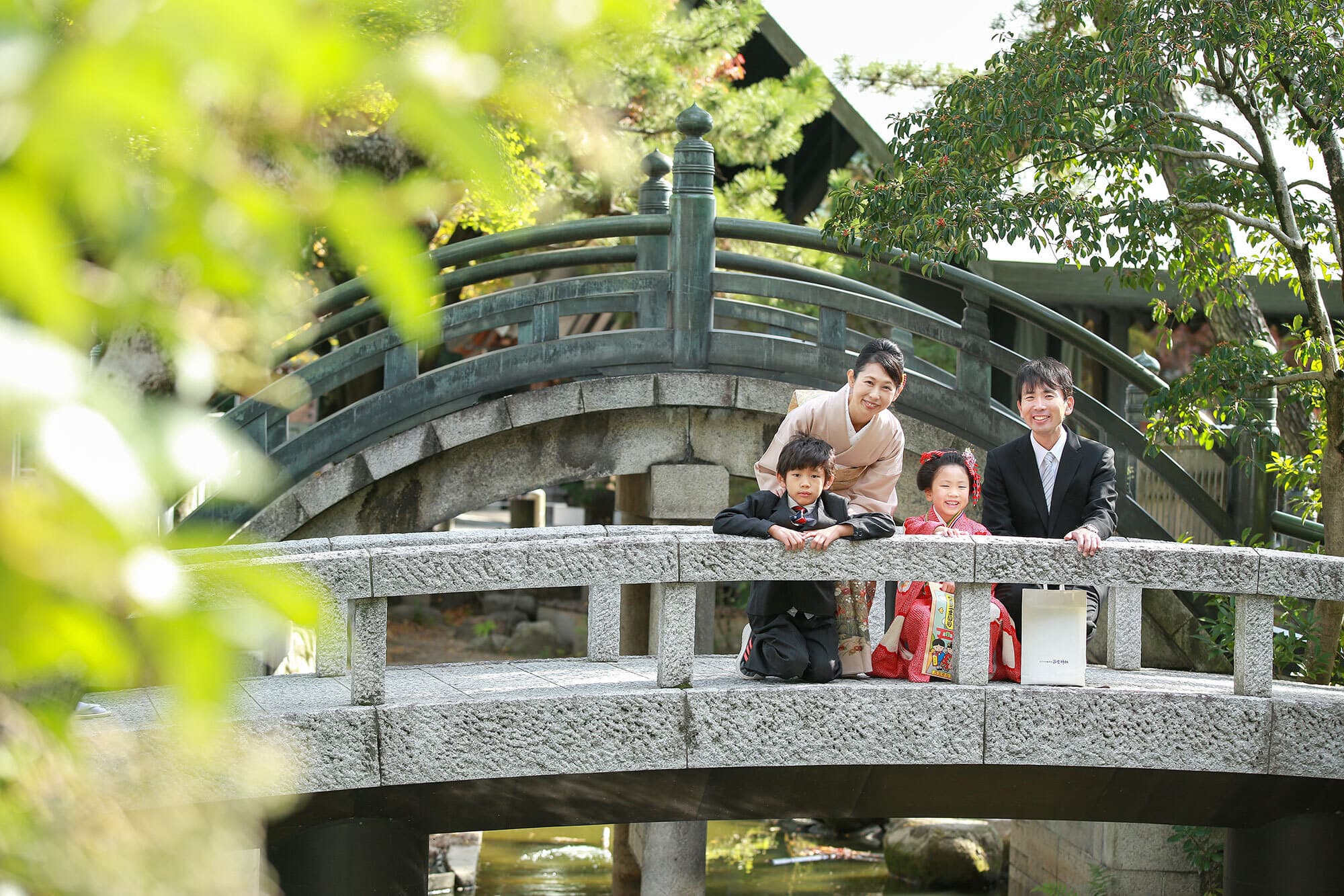西宮神社で七五三出張撮影
