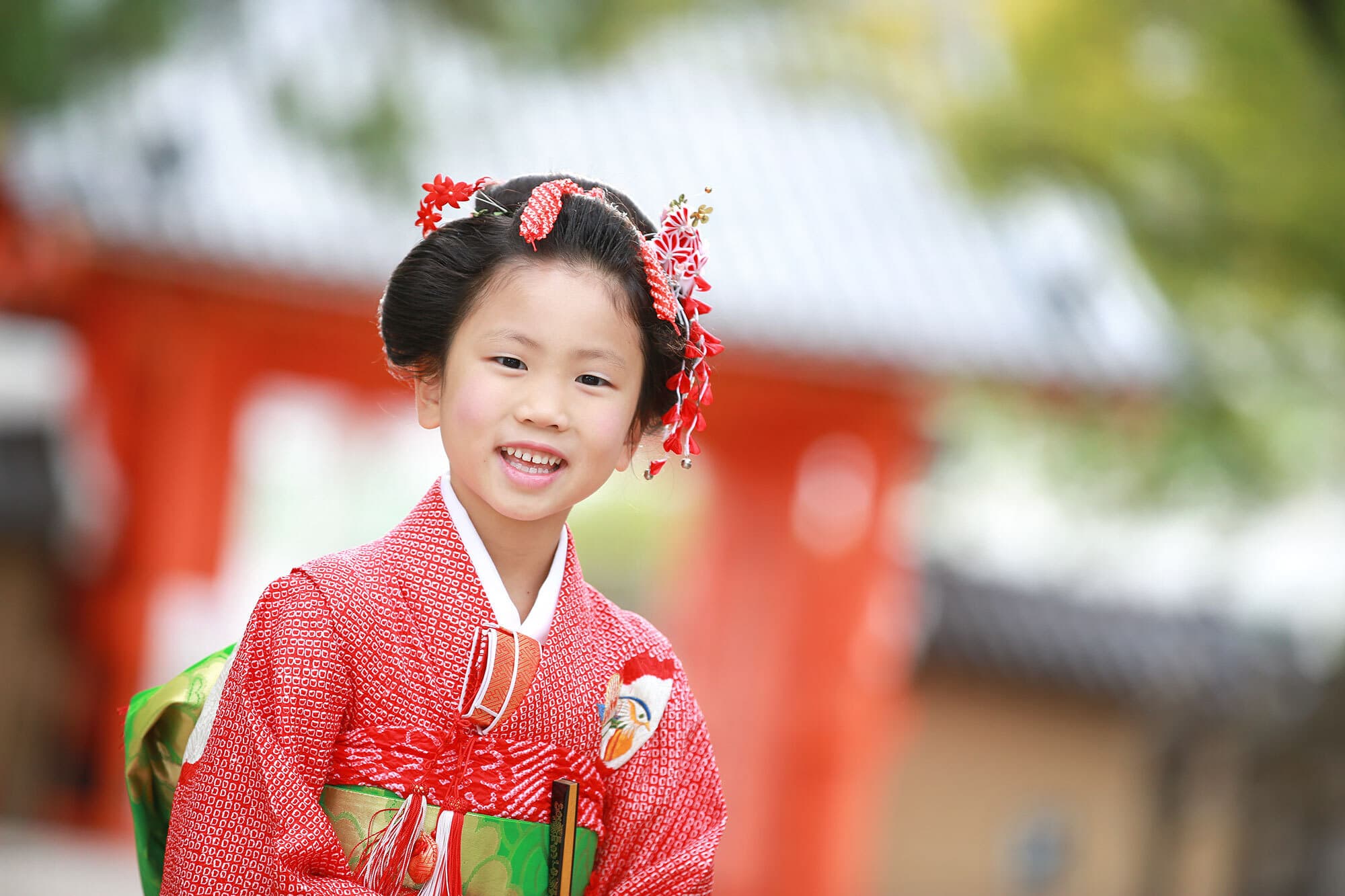 西宮神社で七五三出張撮影