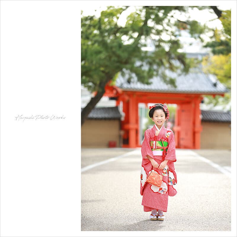 西宮神社で七五三出張撮影