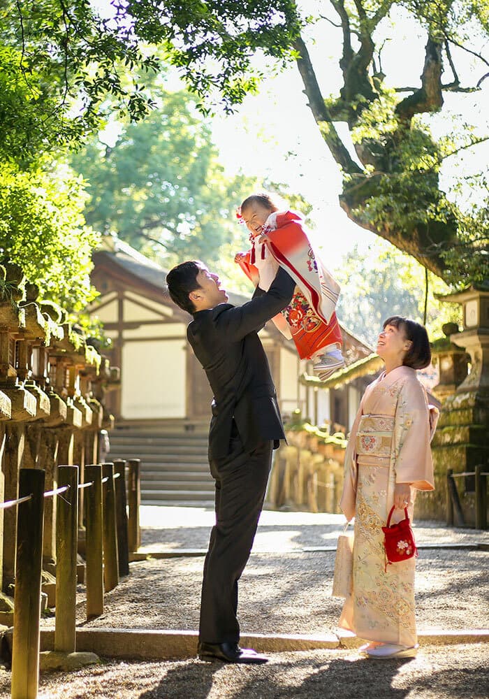 春日大社七五三出張撮影