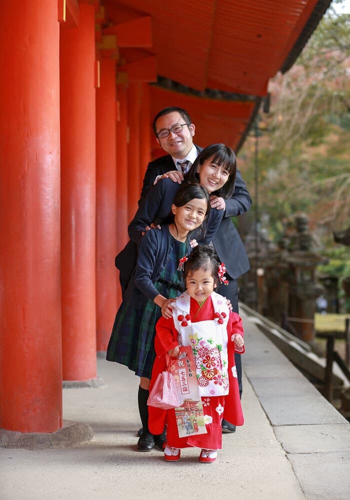 春日大社七五三出張撮影