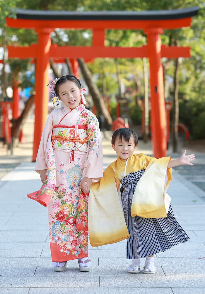 豊中稲荷神社七五三出張撮影
