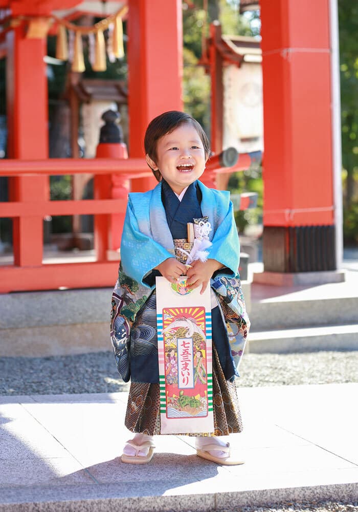 豊中稲荷神社七五三出張撮影