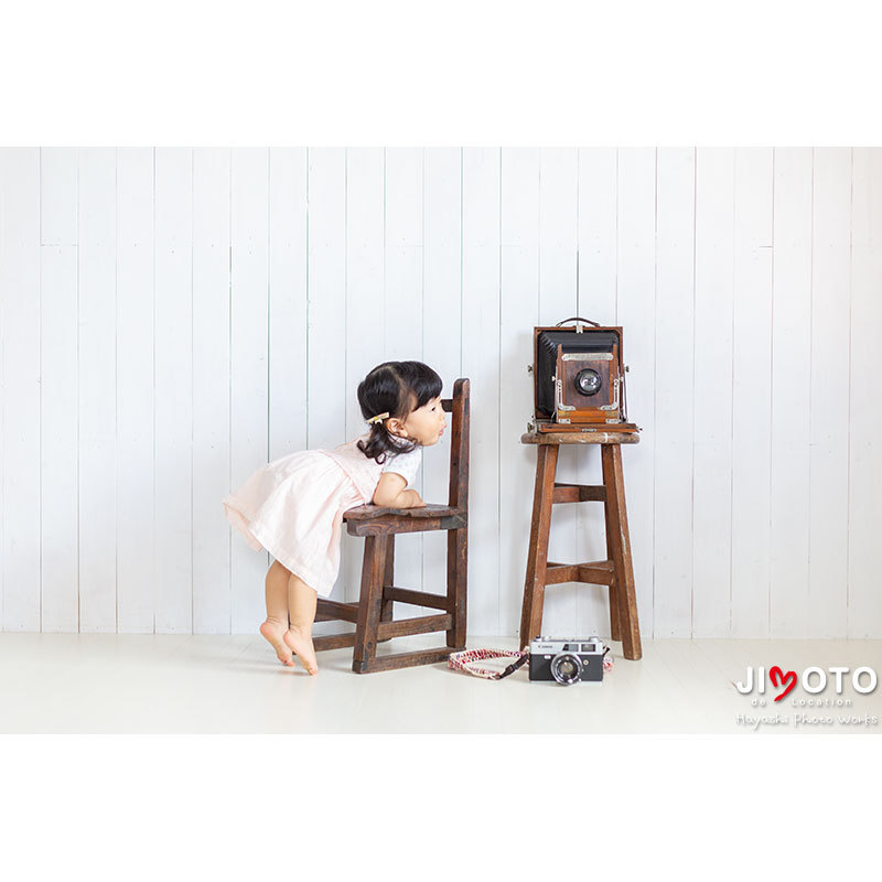 奈良１歳お誕生日スタジオ撮影