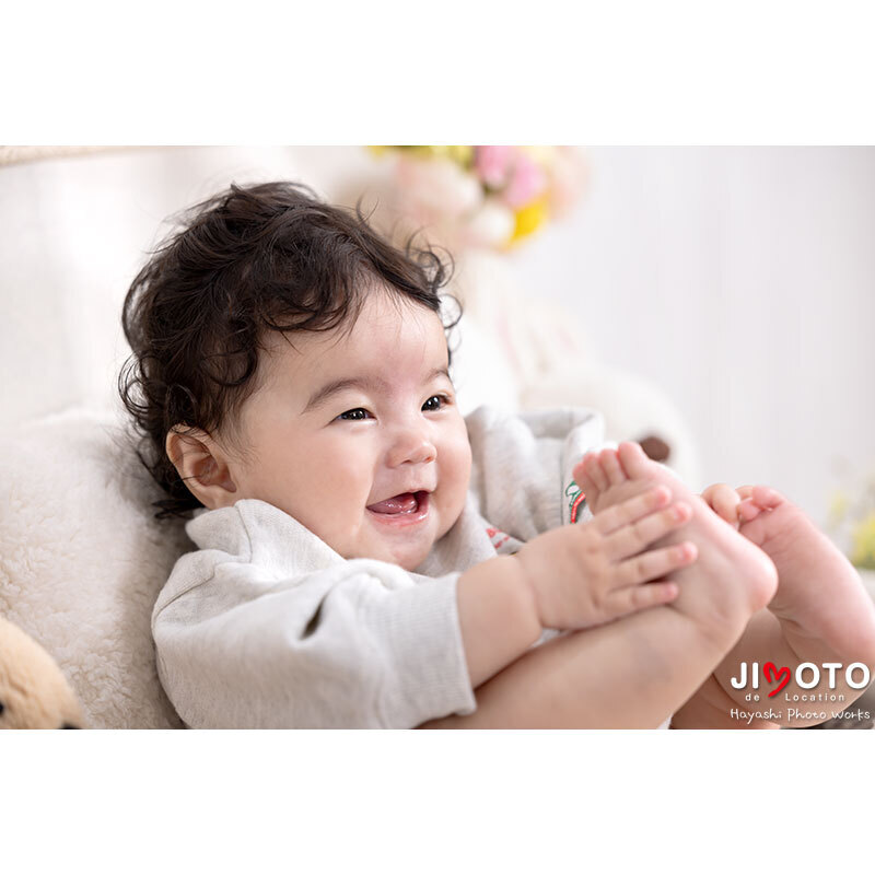 ハーフバースデイ奈良スタジオ撮影