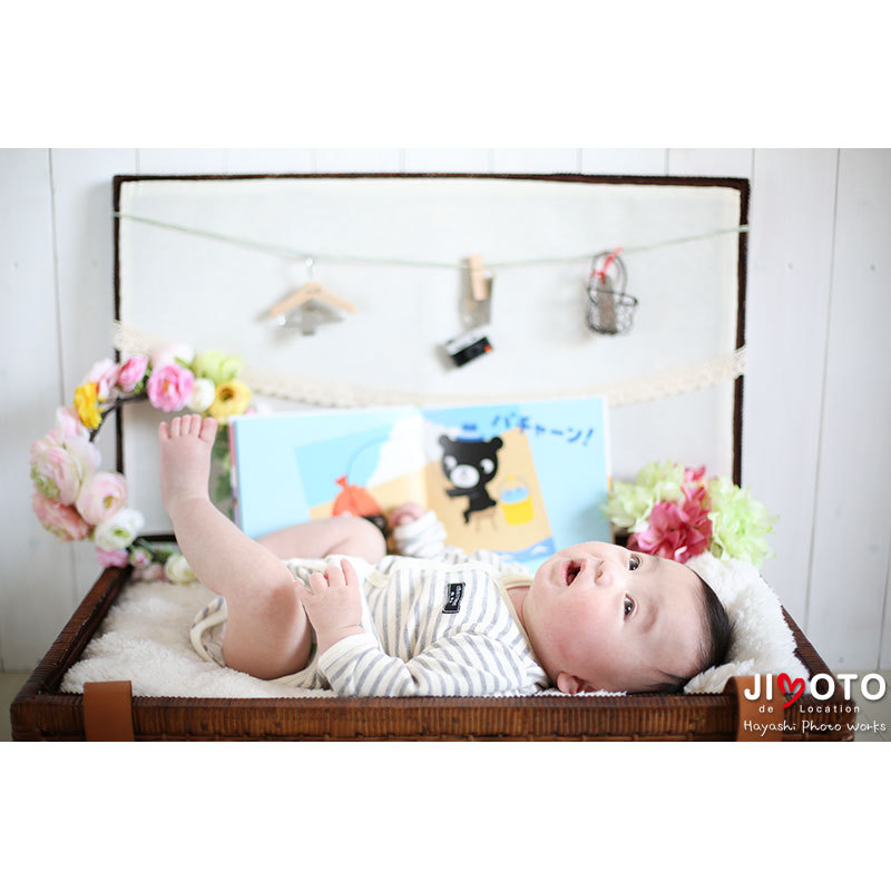 ハーフバースデイ奈良スタジオ撮影