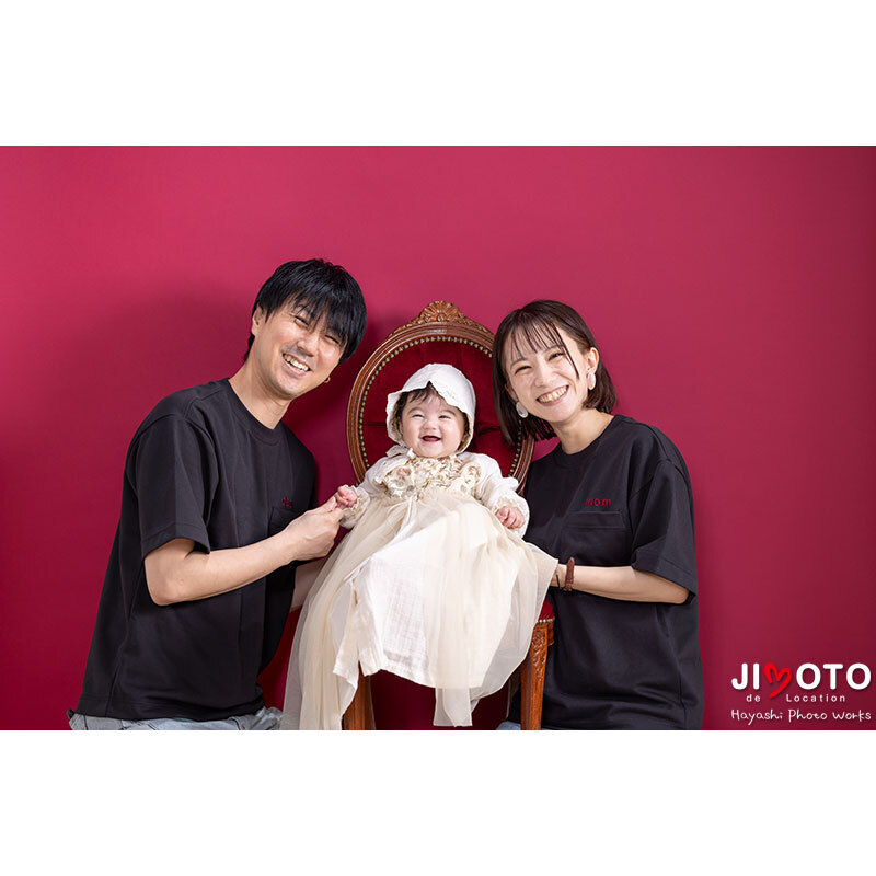 ハーフバースデイ奈良スタジオ撮影