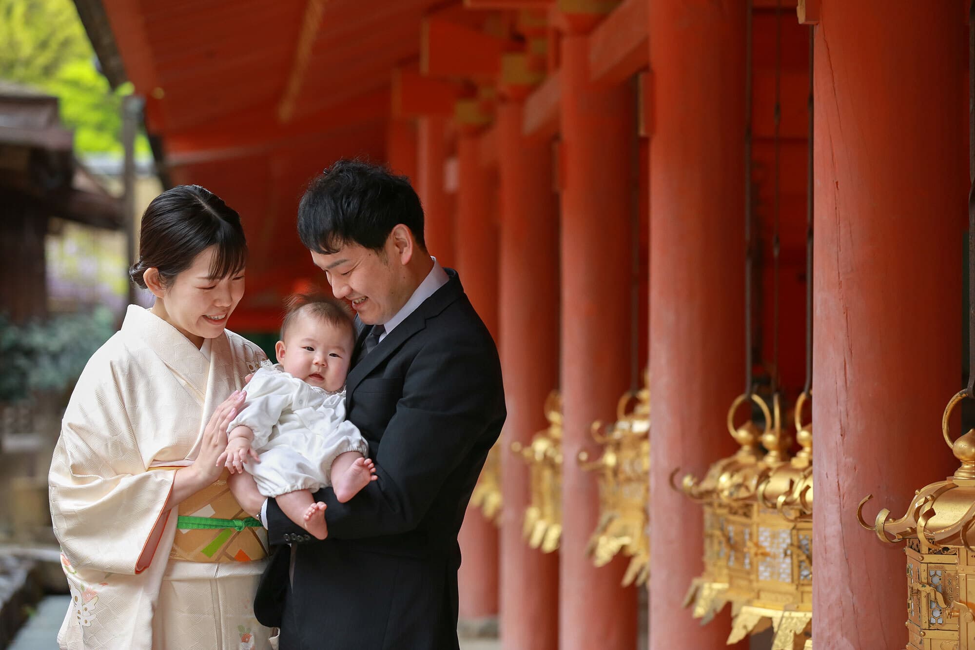 春日大社お宮参り出張撮影