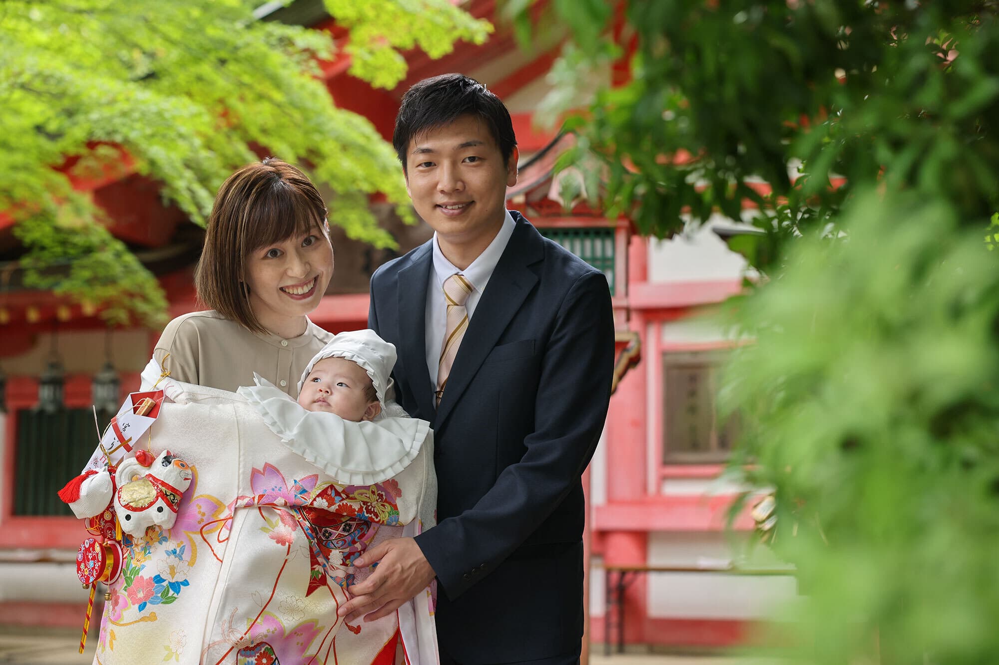 春日大社お宮参り出張撮影
